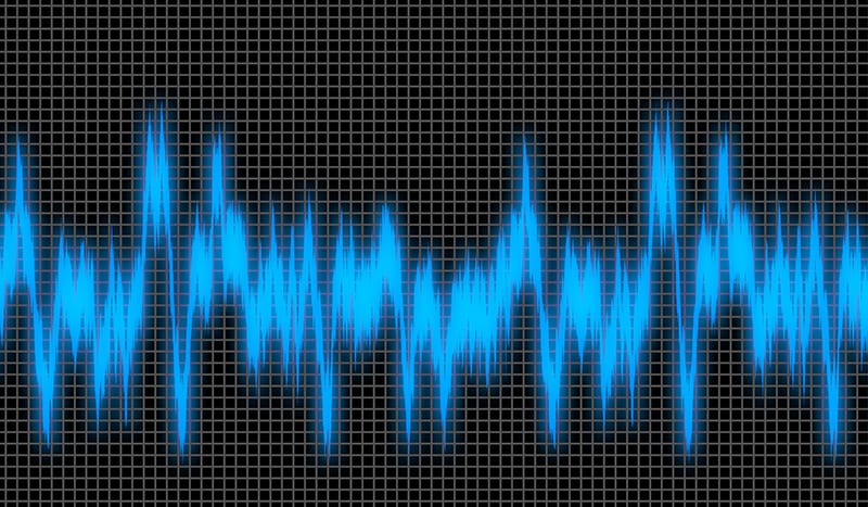 waveform generation application photo with an example of a wave