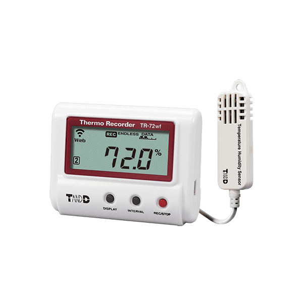 T&D TR-72wf-H High Precision Temperature and Humidity Data Logger