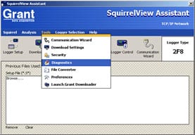 Grant SquirrelView Software screen shot