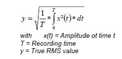 Time Signal Equation Vibration Measurement Basics