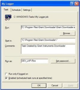 Grant Downloader Task Manager