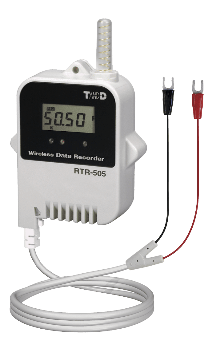 HVAC monitoring TandD rtr 505 p data logger