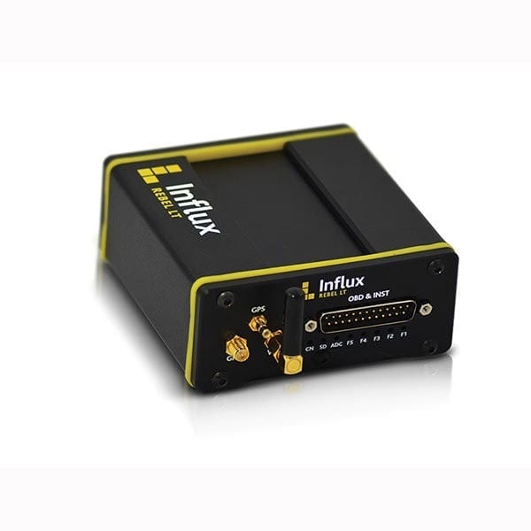 Rebel LT Vehicle Data Logger from Influx CAS DataLoggers