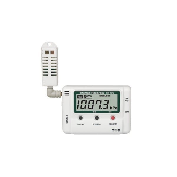 tr-73u usb temperature humidity pressure data logger