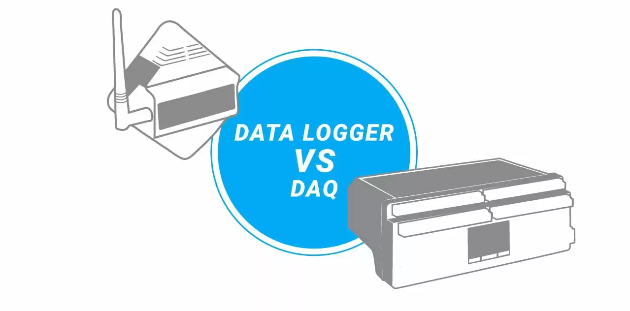 Data Logger vs DAQ application photo